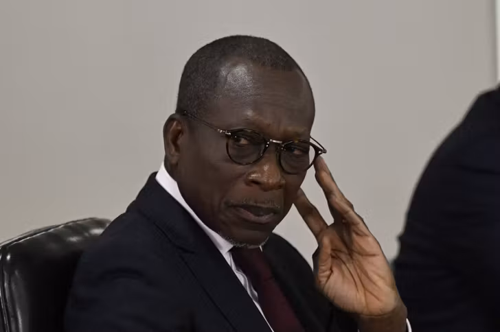 Patrice Talon, président du Bénin lors d'un événement officiel