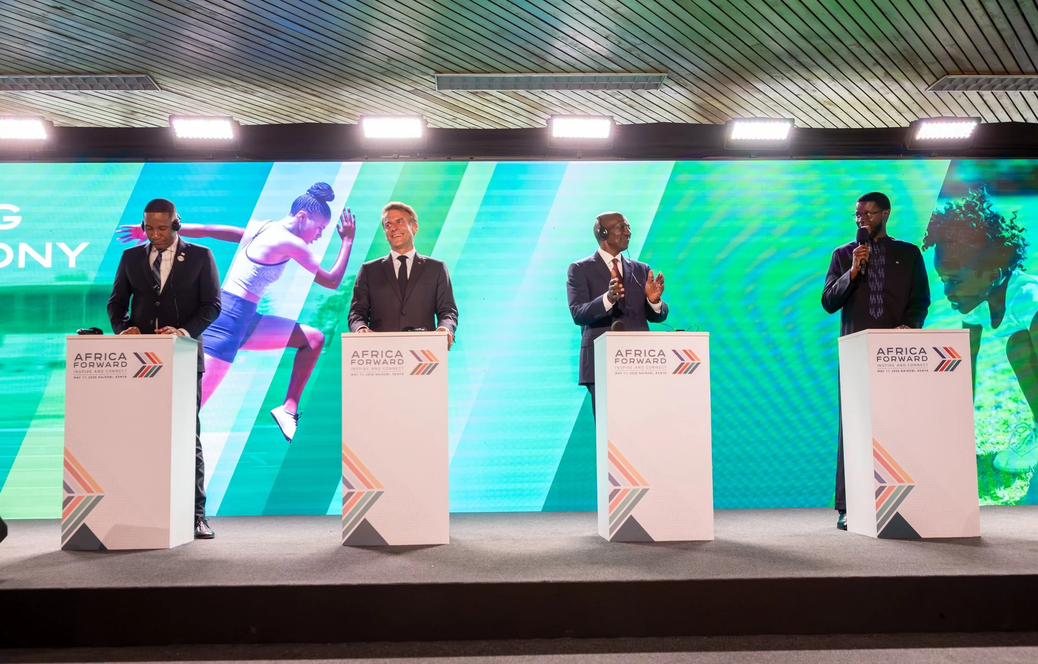 Diomaye Faye au sommet Africa Forward