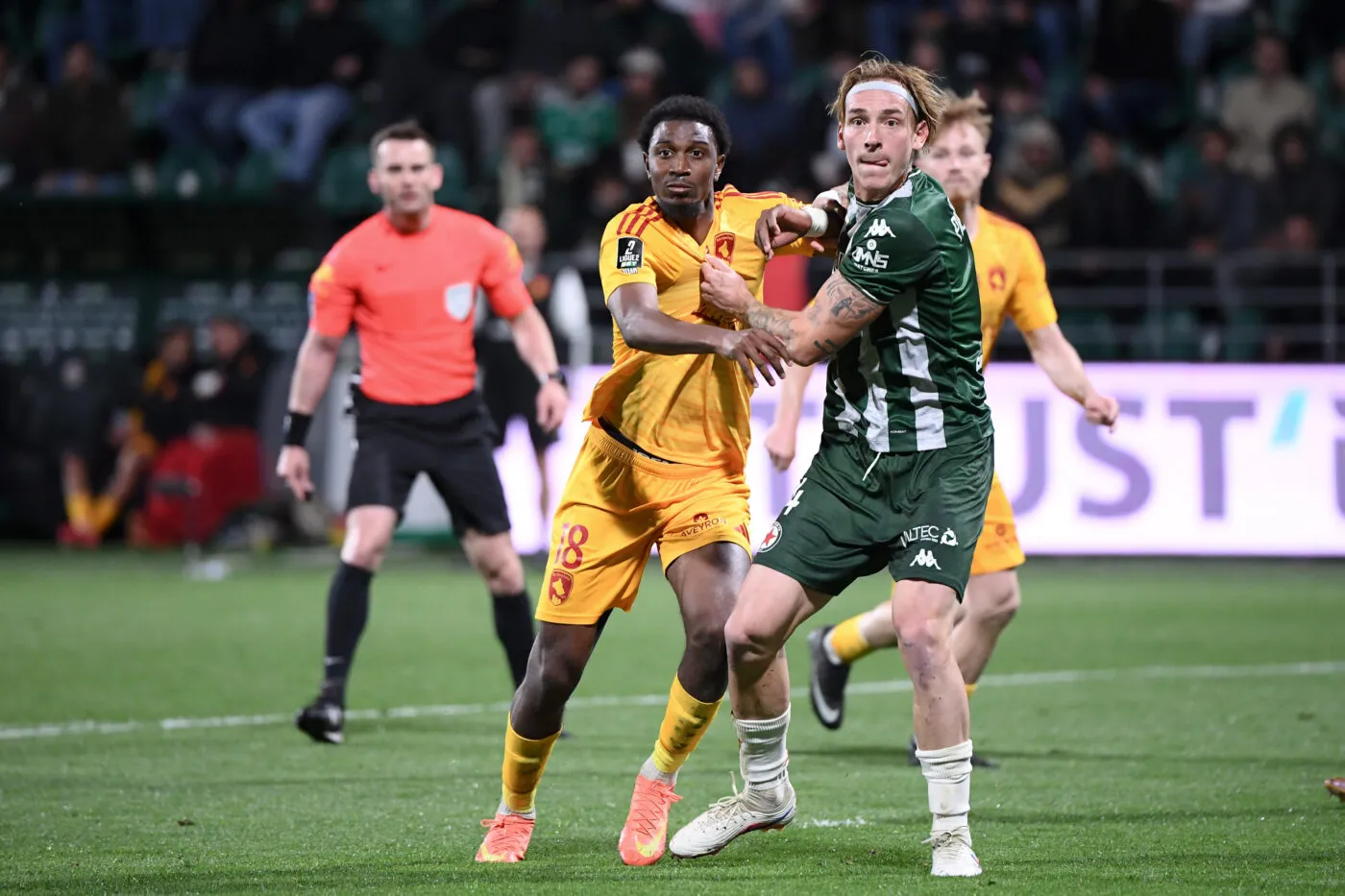 Match de play-off entre le Red Star et Rodez en Ligue 2