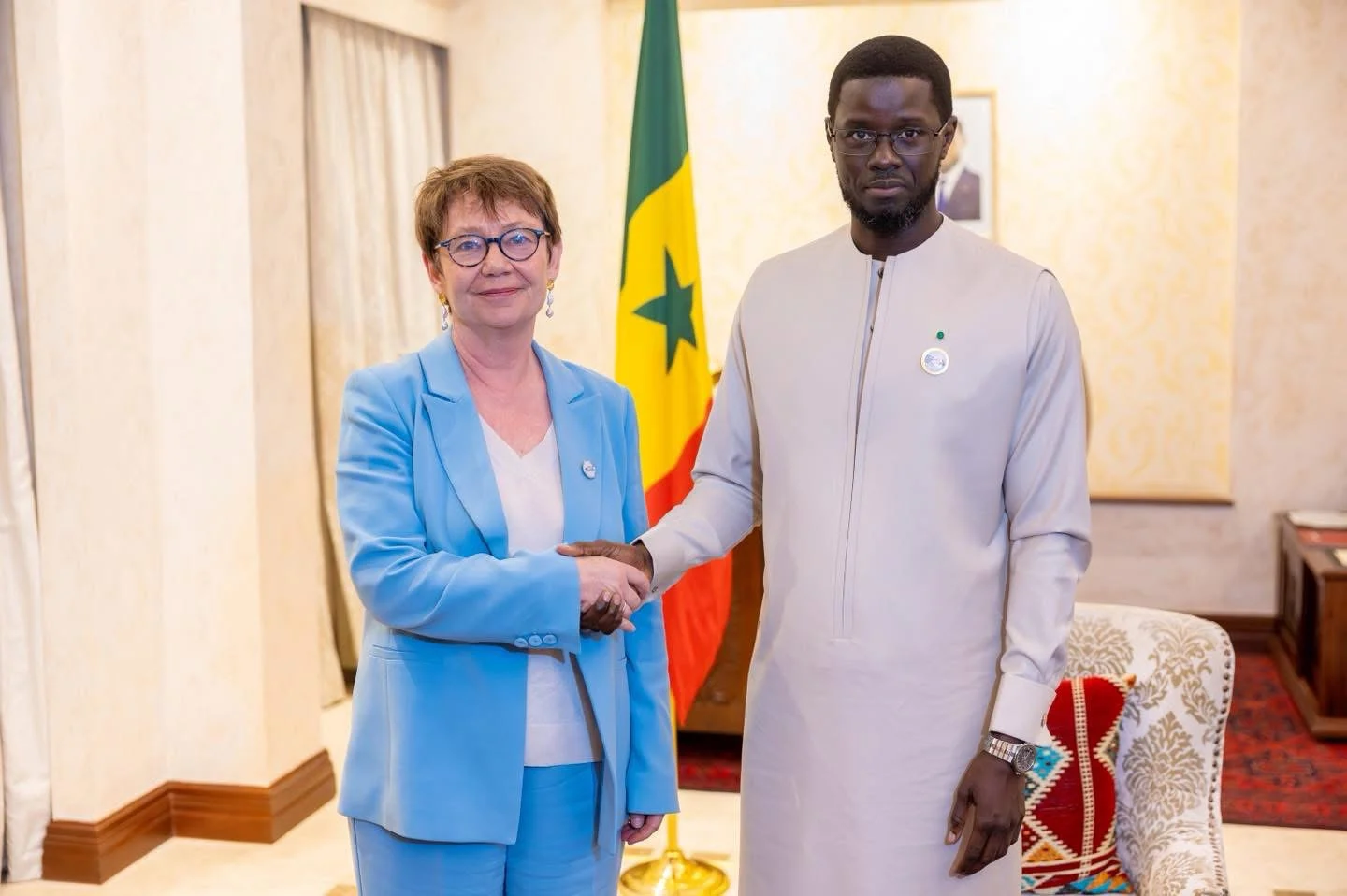 Rencontre entre Bassirou Diomaye Faye et la BERD : des projets structurants pour le Sénégal