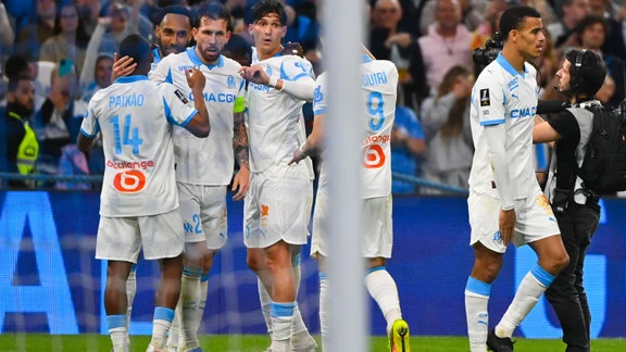 Leonardo Balerdi, défenseur argentin de l'OM, lors d'un entraînement