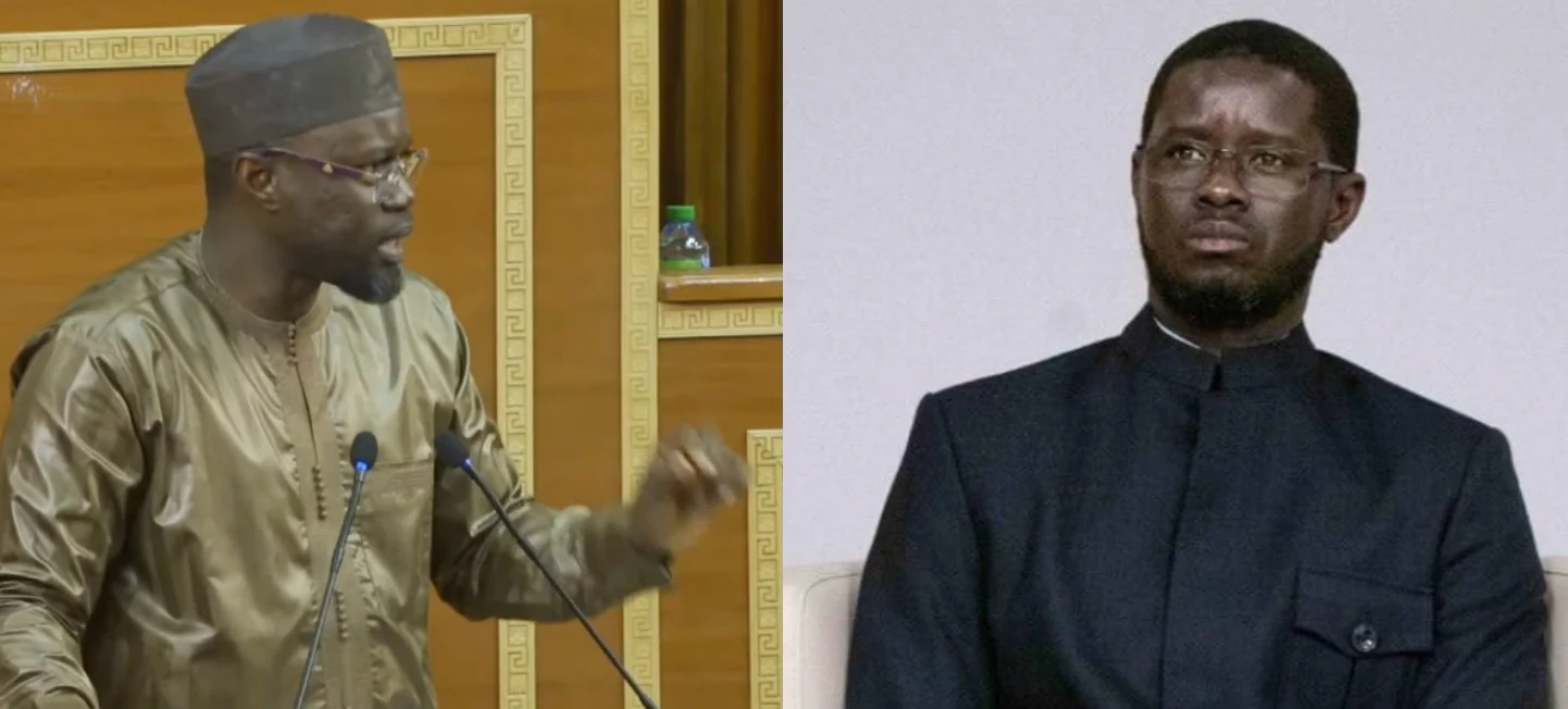 Ousmane Sonko en discussion avec le président Bassirou Diomaye Faye