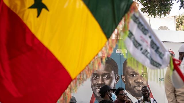 Premier ministre Ousmane Sonko lors d'un discours