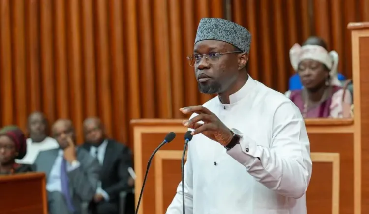 Ousmane Sonko élu président de l'Assemblée nationale du Sénégal