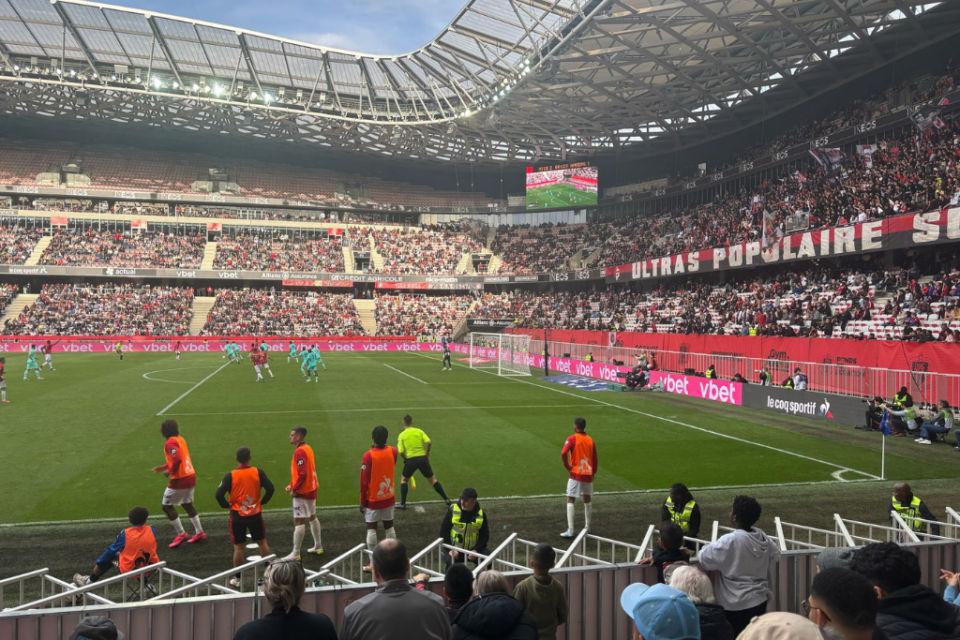 Stade Allianz Riviera de Nice, théâtre du match de barrage