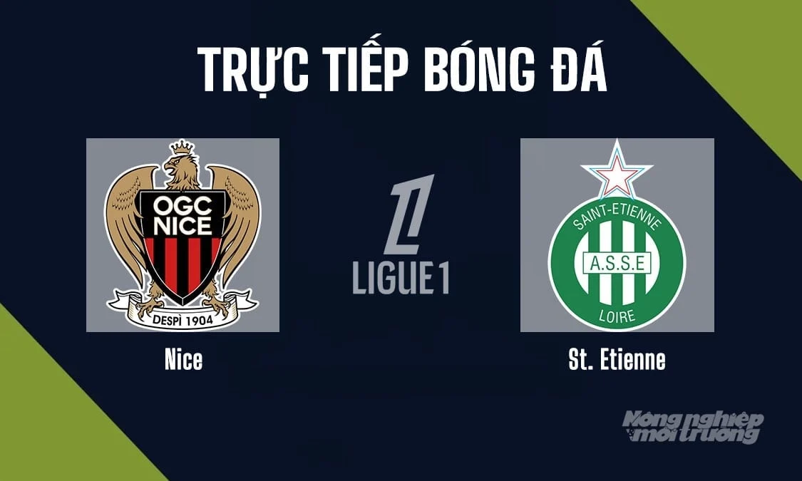Match de Ligue 1 Nice vs Saint-Étienne : diffusion en direct