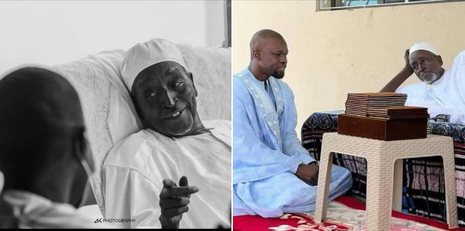 hommage d'Ousmane Sonko à Serigne Cheikh Saliou Mbacké