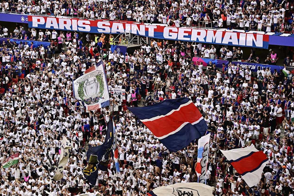 Parc des Princes avant la finale de Ligue des champions