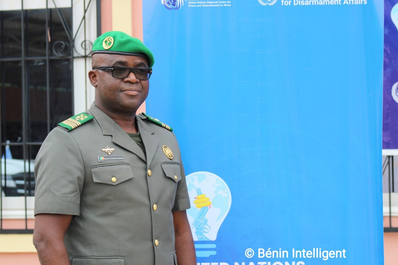 Colonel Major Chahounka, chef du Cabinet militaire