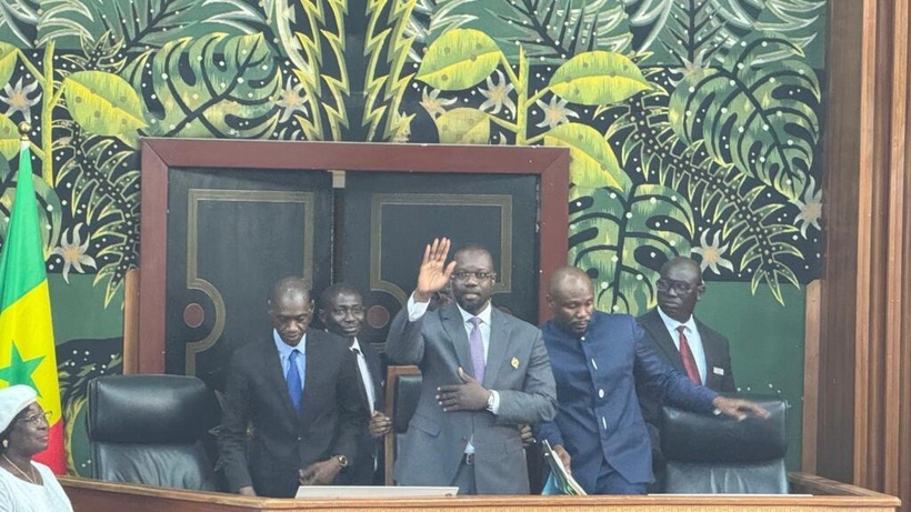 Ousmane Sonko président de l'Assemblée nationale du Sénégal