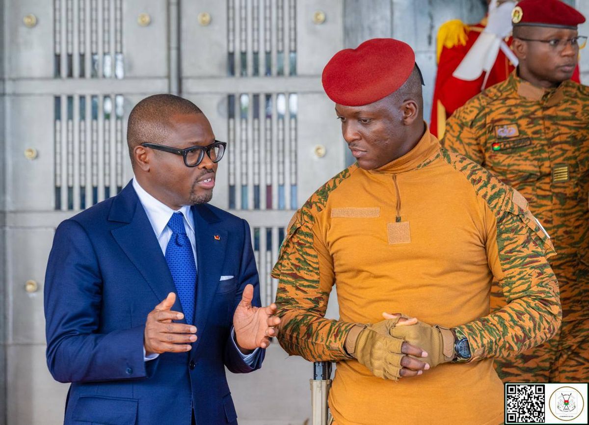 Rencontres diplomatiques entre le Burkina Faso et le Bénin pour renforcer la sécurité et l'économie