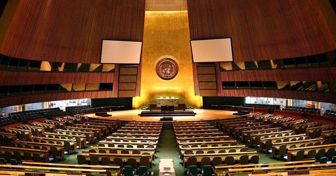 Salle de l'Assemblée générale des Nations Unies