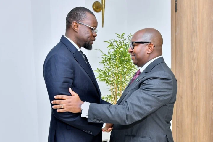 Rencontre entre Ousmane Sonko et le président du Comité exécutif de l’Union Parlementaire Africaine