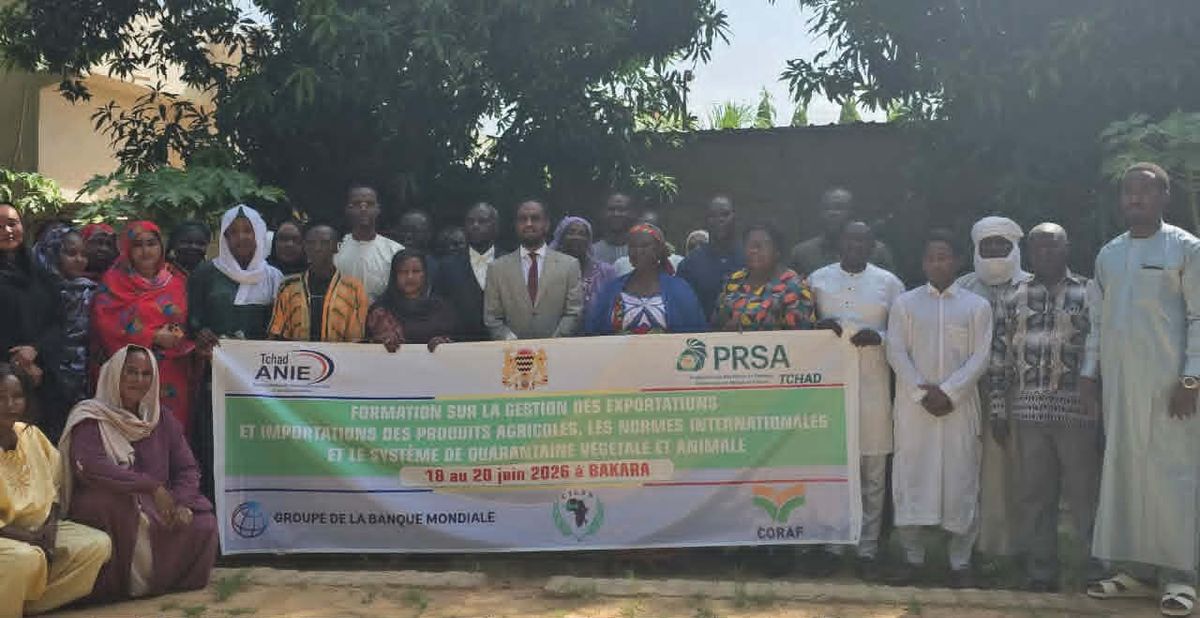 Formation à Bakara pour dynamiser les exportations agricoles tchadiennes