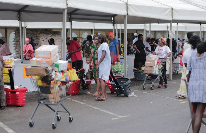 Mégamarché organisé par la Centrale d'Achat du Gabon