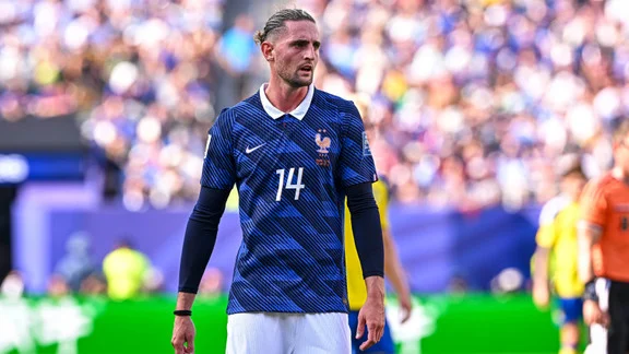 Adrien Rabiot en action avec l'OM