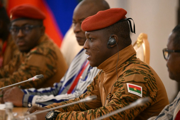 Ibrahim Traoré, chef de la junte militaire du Burkina Faso