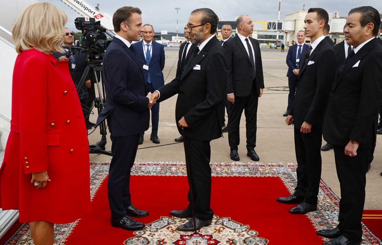 Illustration de la rencontre diplomatique Maroc-France à Rabat