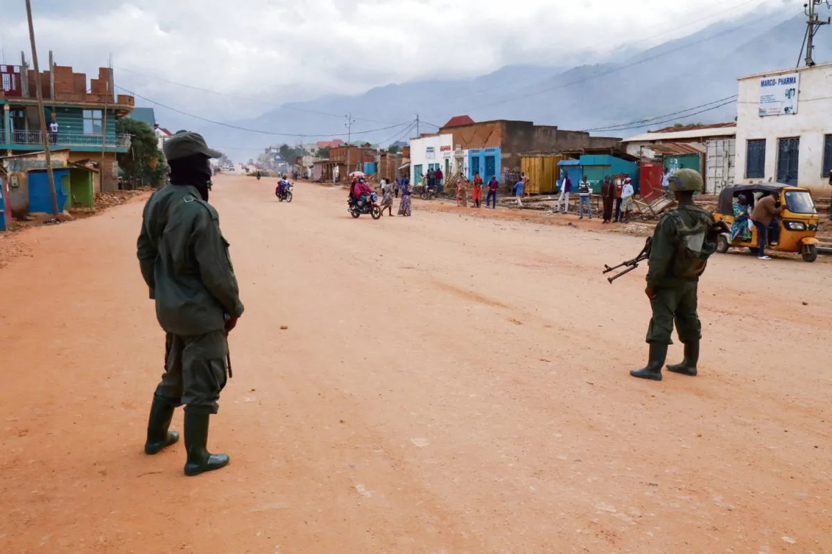 Carte des provinces du Nord et du Sud-Kivu en République démocratique du Congo