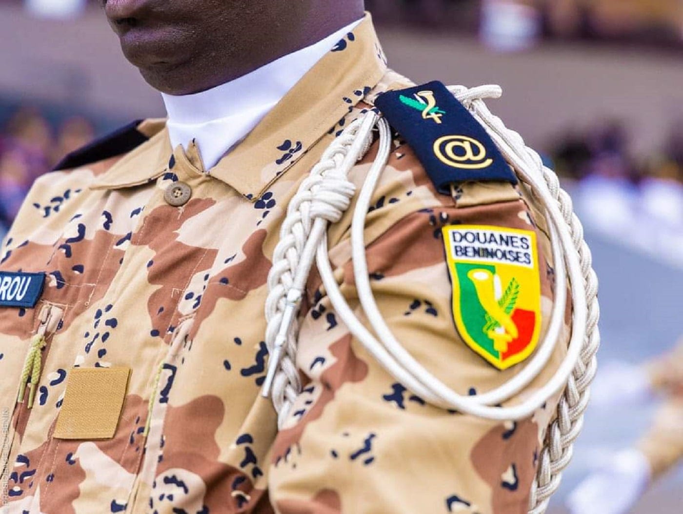 opération de contrôle douanier au Bénin
