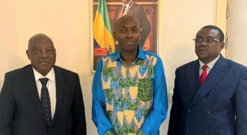 Délégation du GABAC en réunion à Libreville