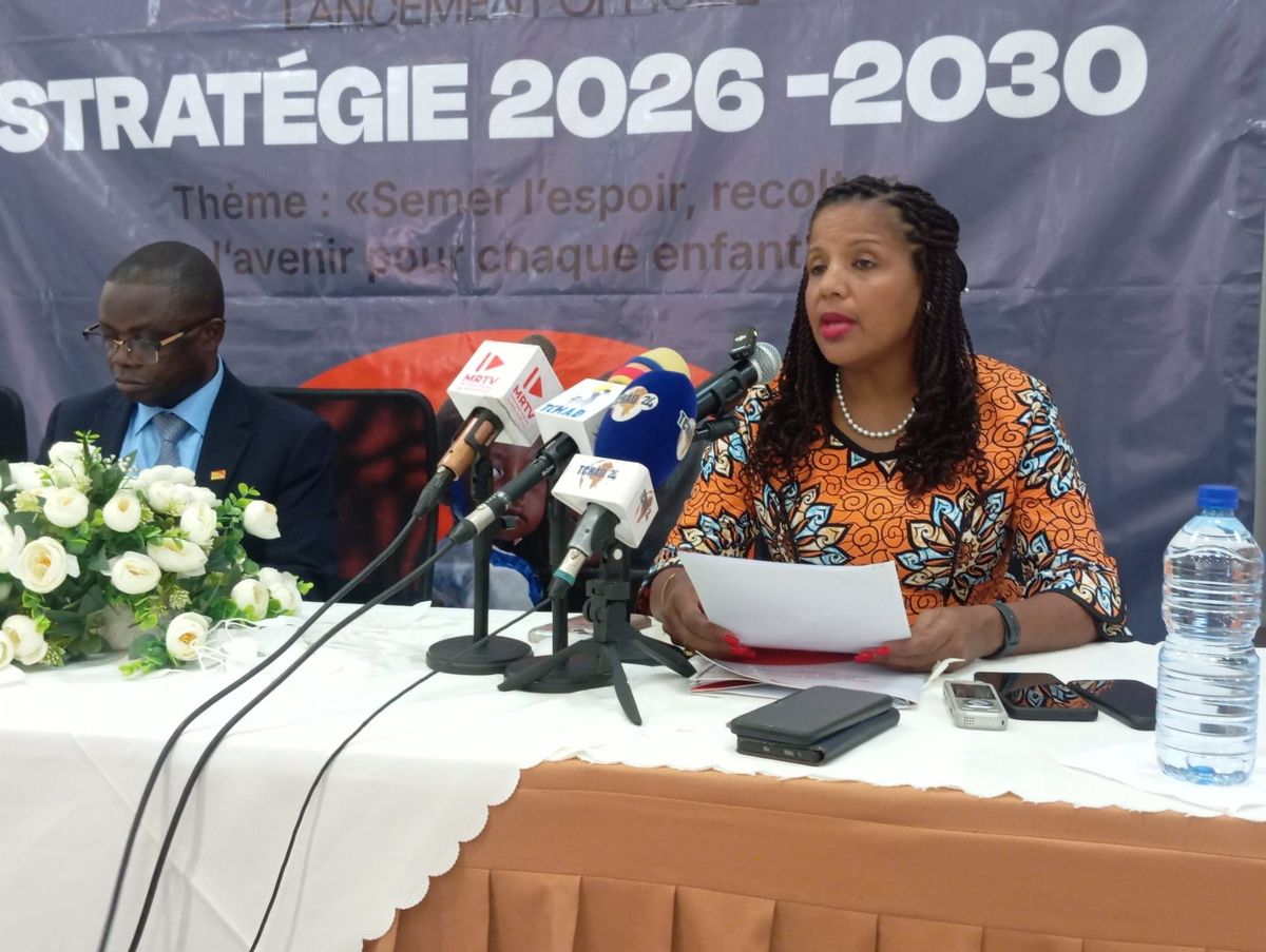 Enfants tchadiens participant à un programme éducatif