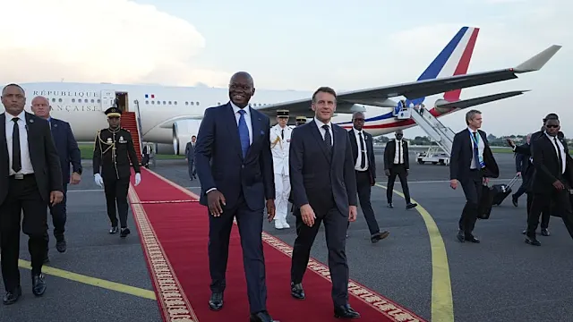 Le président gabonais Brice Oligui Nguema lors d'un événement officiel