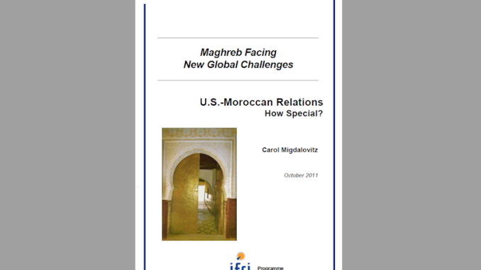 illustration de la relation diplomatique entre le Maroc et les États-Unis