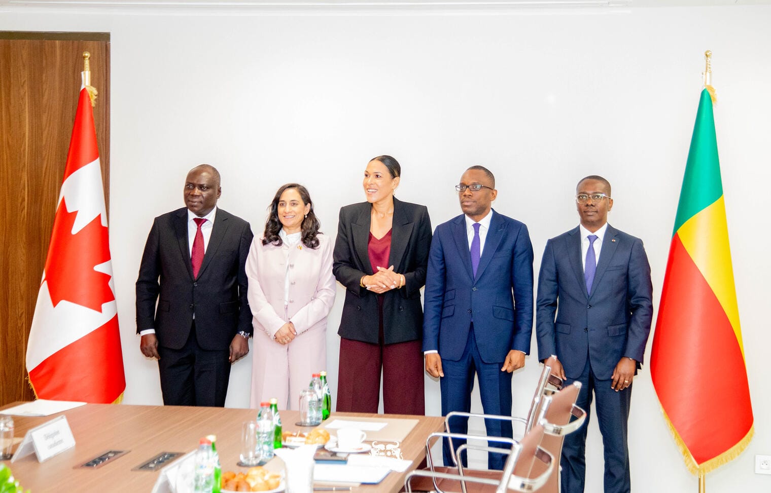 Signature du mémorandum entre le Canada et le Bénin