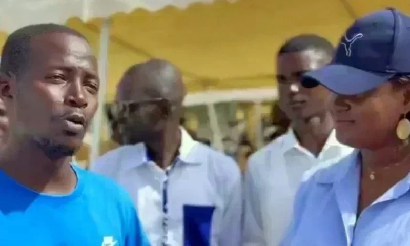Abdou Lô, frère du Premier ministre, lors de son adhésion au PASTEF