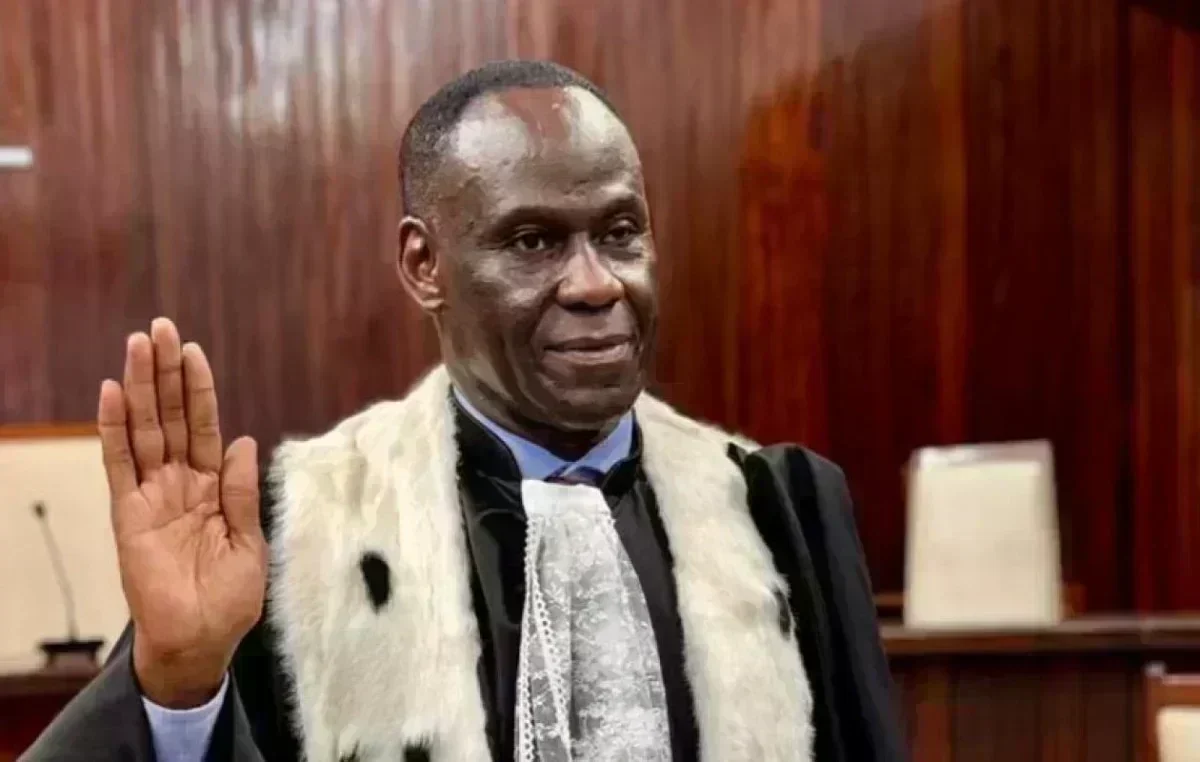 Ousmane Diagne lors de son installation