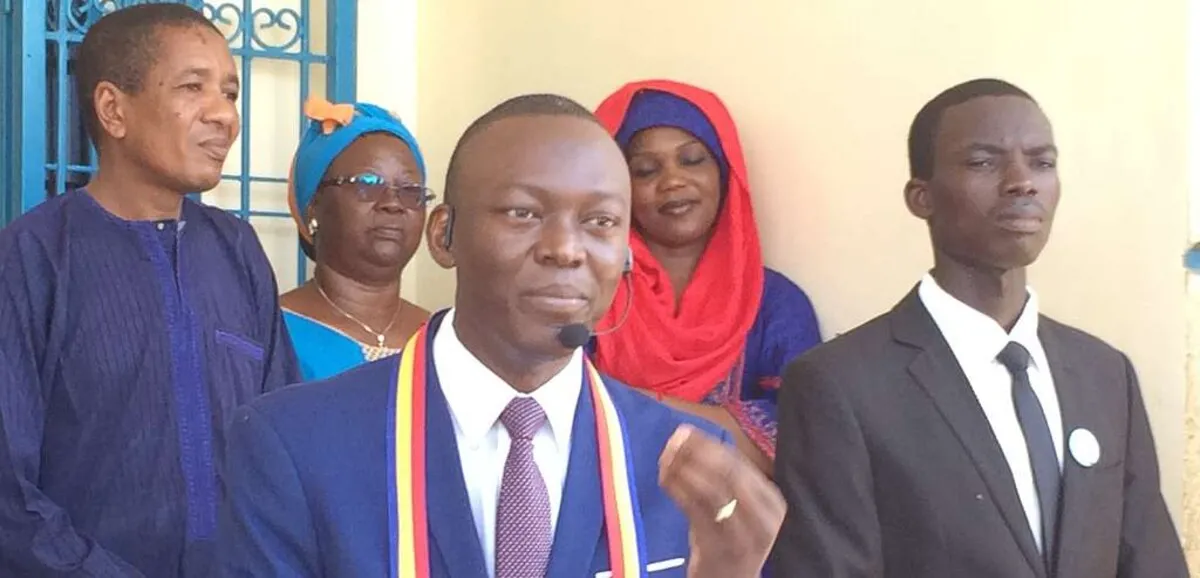 Portrait de Succès Masra, opposant tchadien gracié