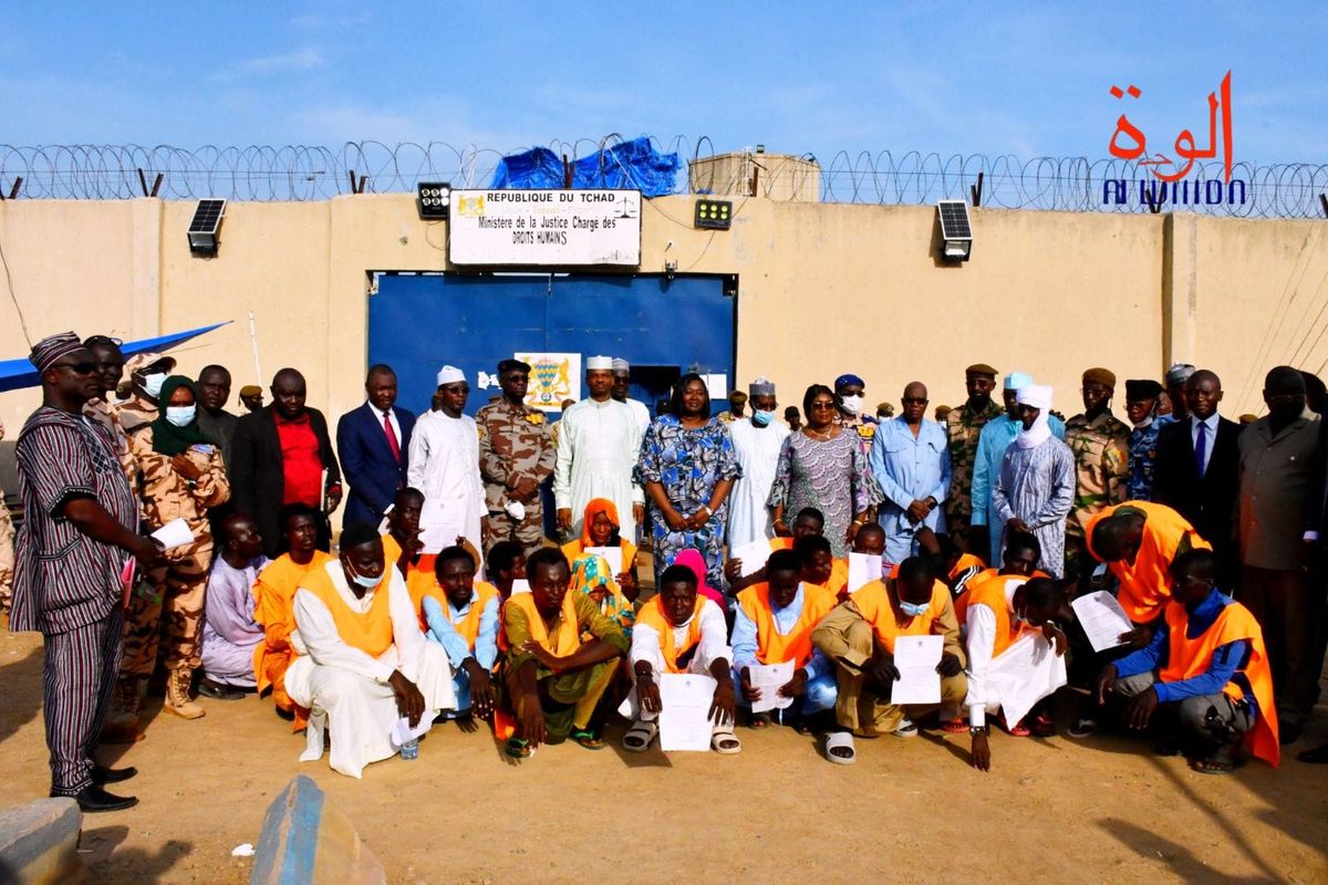 Cérémonie de libération des 150 détenus de Klessoum au Tchad