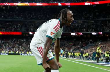 Real Madrid célébrant une victoire en Liga